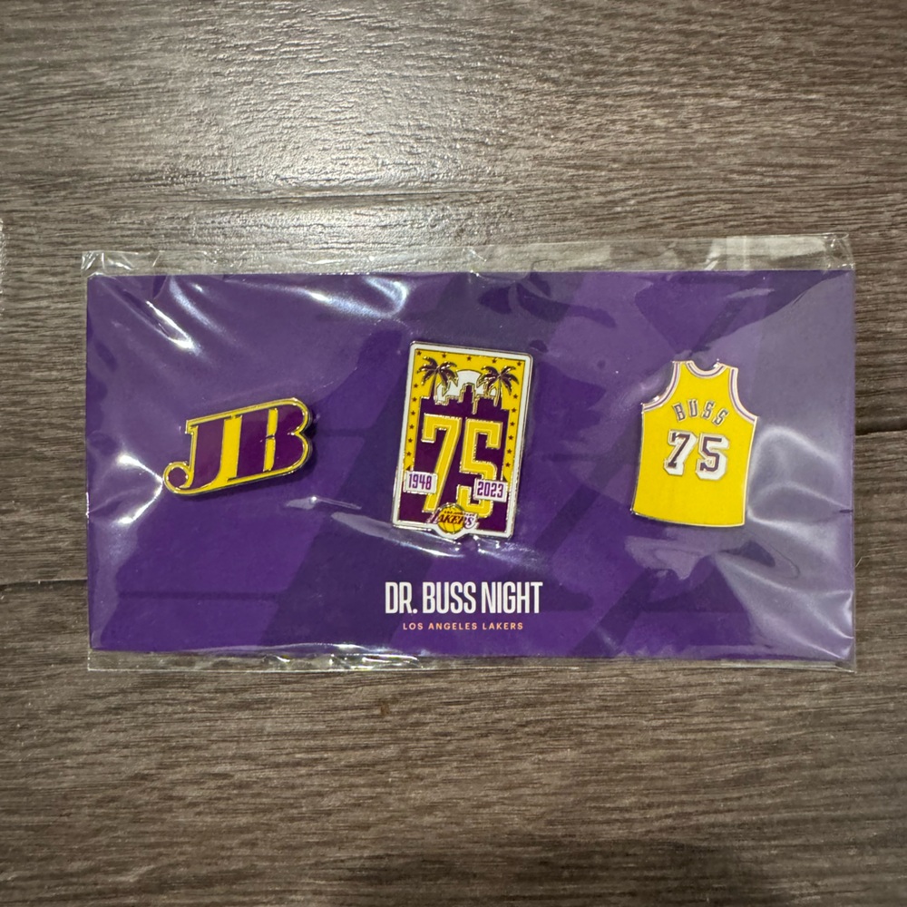 LA Lakers Acrylic Pins